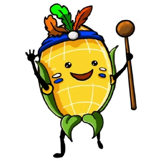 Sticker 😃 Corn