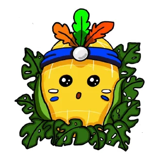 Sticker 😳 Corn