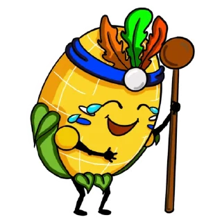 Sticker 😂 Corn