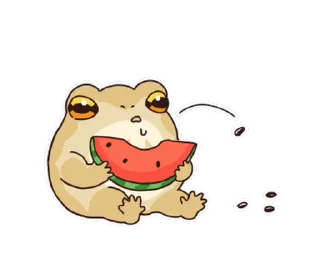 Video sticker ⭐ Lin frog 2 :: @fStikBot