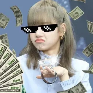 Video sticker 💵 lalisa :: @fStikBot