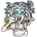 Video sticker 😨 Medusa