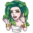 Sticker 👍 Medusa