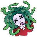 Sticker 😵 Medusa