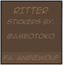 Sticker 🖌 RITTER