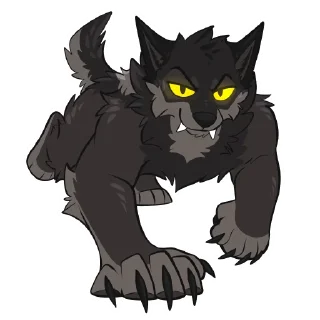 Video sticker 👀 Werewolves by Pulexart.com