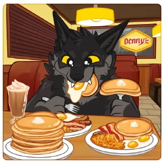 Video sticker 🥞 Werewolves by Pulexart.com