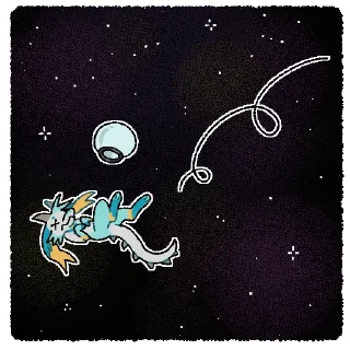 Video sticker 🌌 Fisher the Dragon