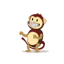 Video sticker 🐵 Animated stickers by @prowebster