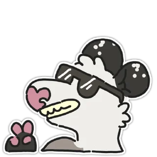 Sticker 😎 Opossums