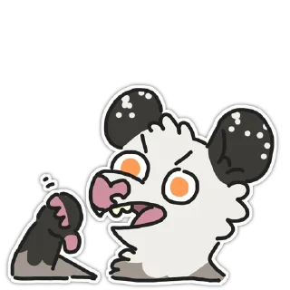 Sticker 👎 Opossums