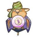 Sticker 🔮 @MuchCryptoBot Doge