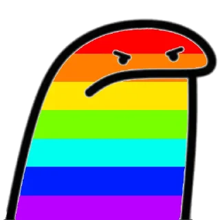 Sticker 🏳️‍🌈 Контакт