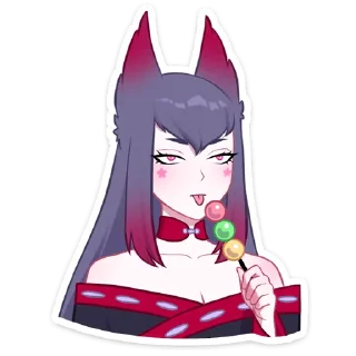 Sticker 🍡 Тёмная Мари (@TgSticker)