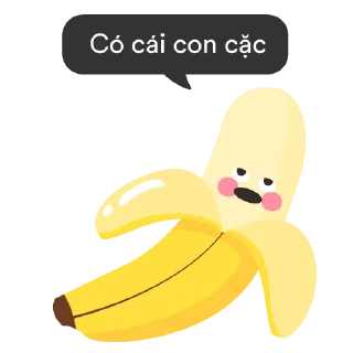 Sticker 🍌 Pack dùng để chửi