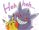 Sticker 👻 Team Rascal Pikachu