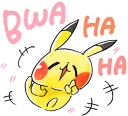 Sticker 🤣 Team Rascal Pikachu