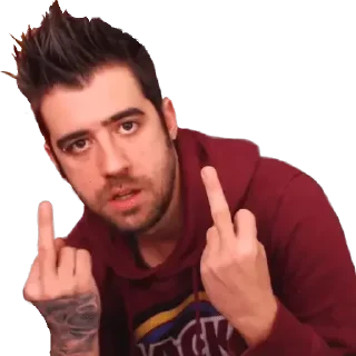 Sticker 🖕 AuronPlayS