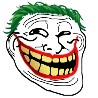 Sticker 🃏 Troll Face