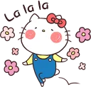 Sticker 😊 Hello Kitty × Usamaru :: @line_stickers