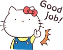 Video sticker 👍 Hello Kitty × Usamaru :: @line_stickers