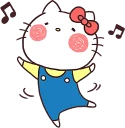 Sticker 😌 Hello Kitty × Usamaru :: @line_stickers