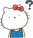 Sticker 🧐 Hello Kitty × Usamaru :: @line_stickers