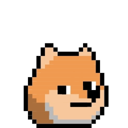 Sticker 🙃 8Bit Doge Animated