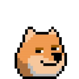 Sticker 😏 8Bit Doge Animated