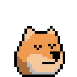 Sticker 😌 8Bit Doge Animated