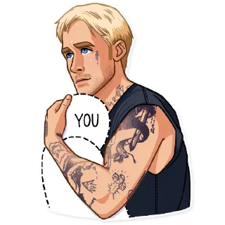 Sticker 🤗 Ryan Gosling