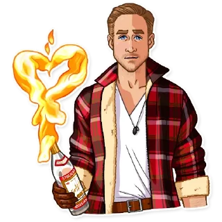 Sticker ❤️ Ryan Gosling