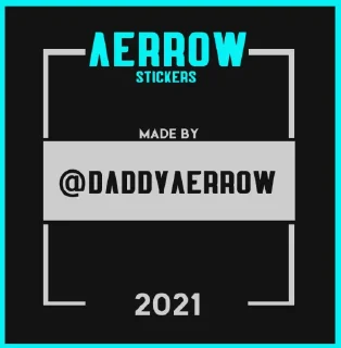 Sticker ✉️ Aerrow Santiago - By @DaddyAerrow