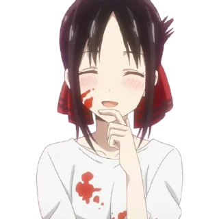 Sticker ☺️ Kaguya sama | @animelover9|