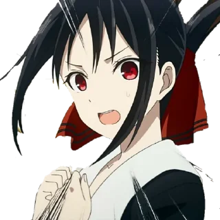 Sticker 😠 Kaguya sama | @animelover9|