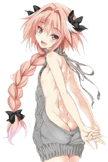 Video sticker 💃 Astolfo by FrandKei