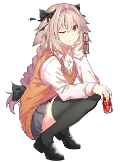 Sticker 🙂 Astolfo by FrandKei