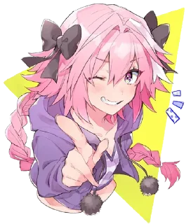 Sticker 😜 Astolfo by FrandKei