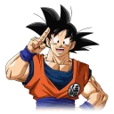 Sticker 👆 @DownloadStics - Goku