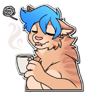 Sticker 😴 Brynn by AlterKitten