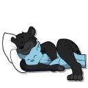 Sticker 🛏 Just panther things (by @ReynGoldfur)