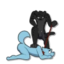 Video sticker 🐶 Just panther things (by @ReynGoldfur)