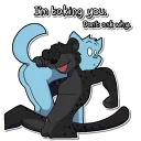 Sticker 🙌 Just panther things (by @ReynGoldfur)