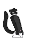 Sticker 💄 Just panther things (by @ReynGoldfur)