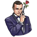 Sticker 🌹 Agent 007