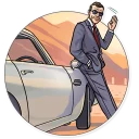 Sticker 👋 Agent 007