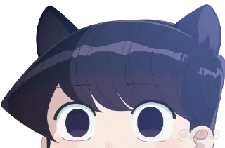 Video sticker 🐱 Komi-san wa, Komyushou desu @Y2LAB