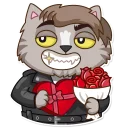 Sticker 🌹 Vincent Whiskers