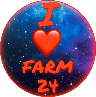 Sticker ❤ FARM 24 NEW ADMINISTRATION PACK