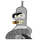 Sticker 😠 Futurama